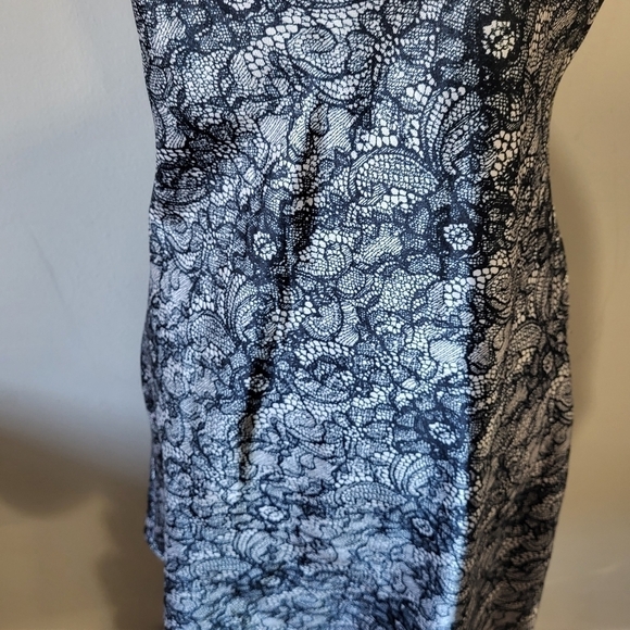 Lacey floral Print Babydoll Chemise/Lingerie in size Large George - Picture 5 of 9